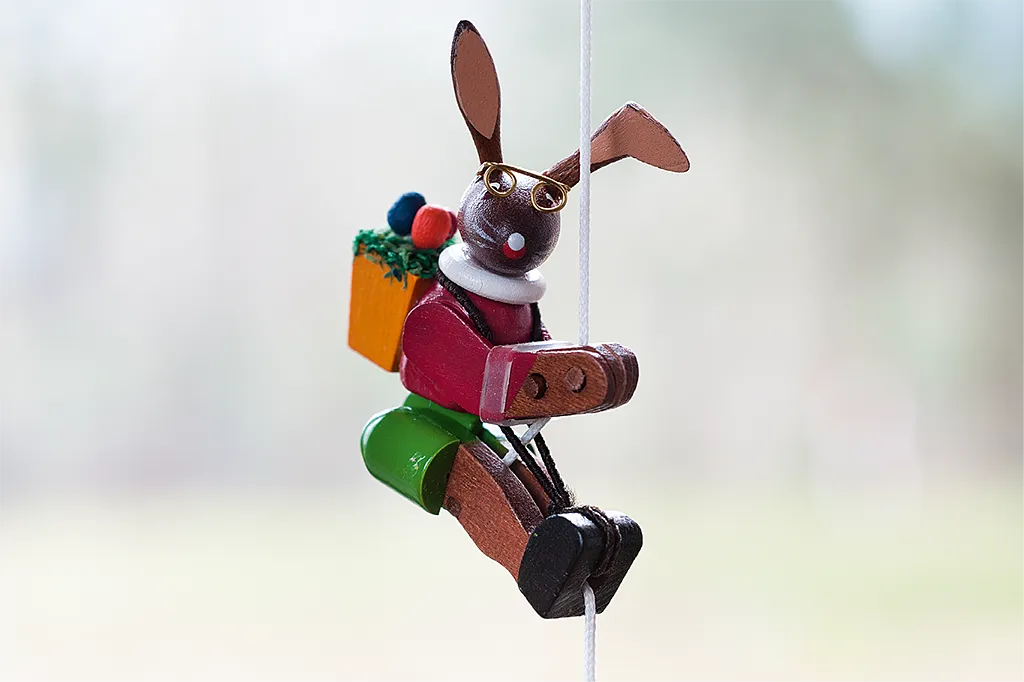 Fur Kinder - Kletterosterhase